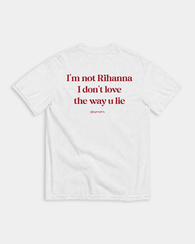 I DON'T LOVE THE WAY U LIE - BLANC